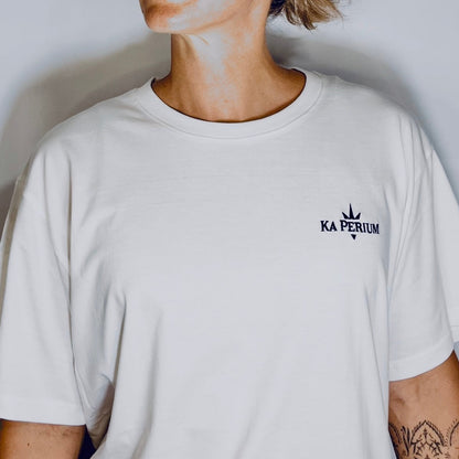 Tee shirt blanc UNISEXE - Ka Perium
